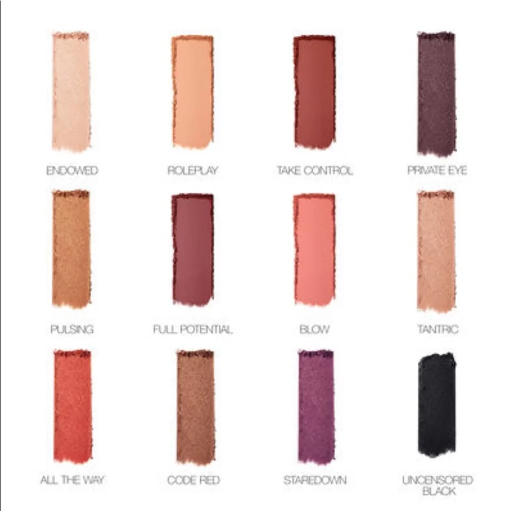 NARS Extreme Effects Eyeshadow Palette NWOB $60 EYES. UNCENSORED.